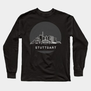 Stuttgart Germany Skyline Long Sleeve T-Shirt